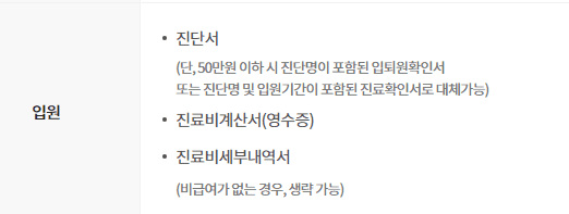 DB실비보험 입원