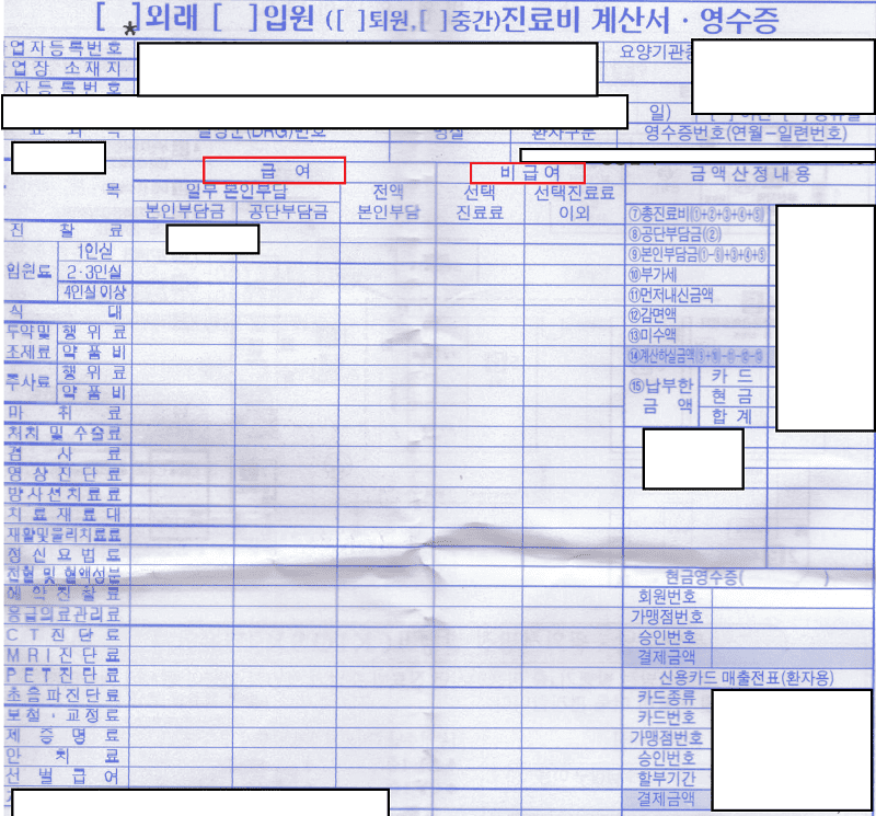 급여와 비급여